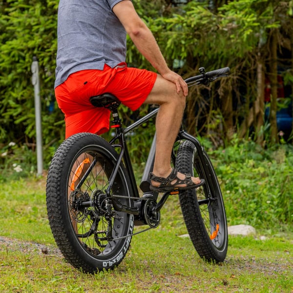 FitNord Rumble 500 Sähköfatbike, musta (720 Wh tehoakku)