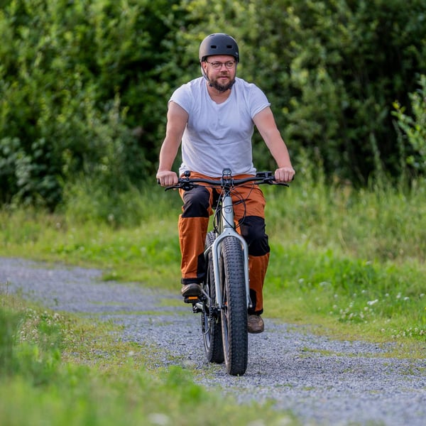 FitNord Rumble 500 Sähköfatbike, minttu (720 Wh tehoakku)