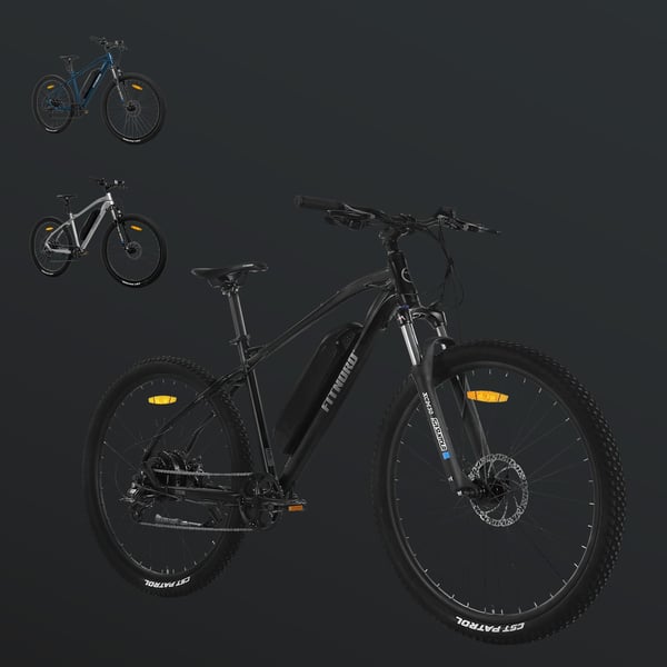 FitNord Ranger 200 Sähkömaastopyörä 2024, musta (540Wh akku)