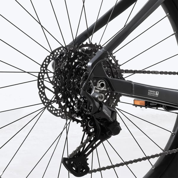 FitNord Ranger 800 Sähkömaastopyörä, musta