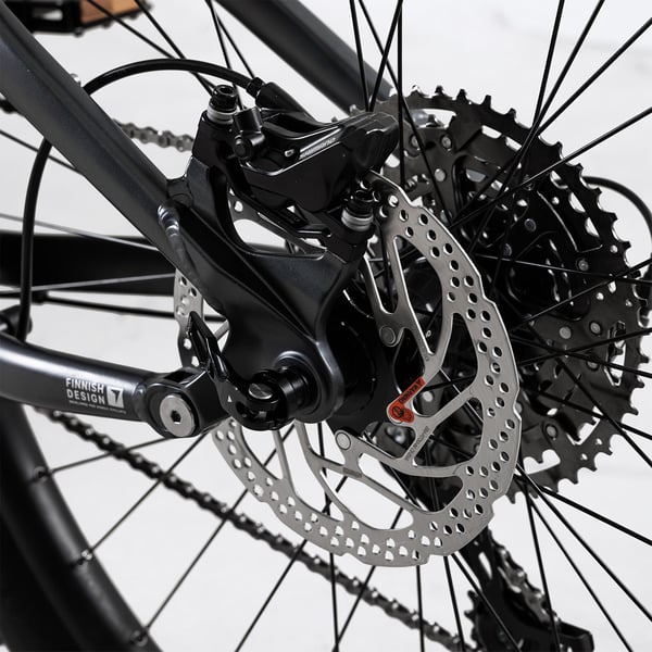 FitNord Ranger 800FS Sähkömaastopyörä, musta
