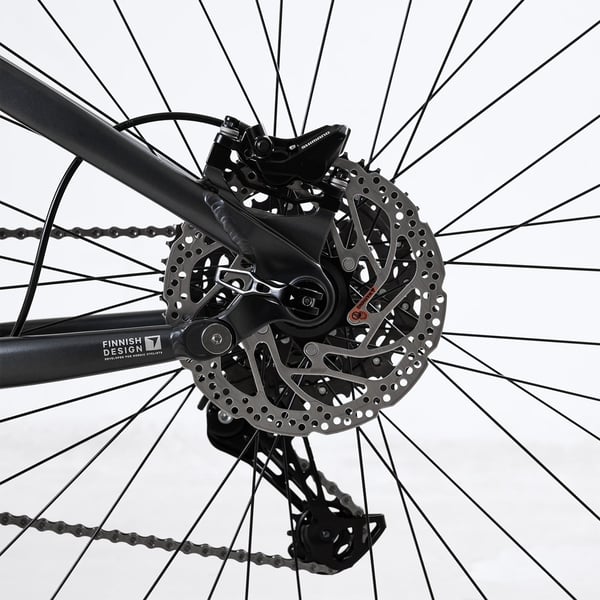FitNord Ranger 800FS Sähkömaastopyörä, musta