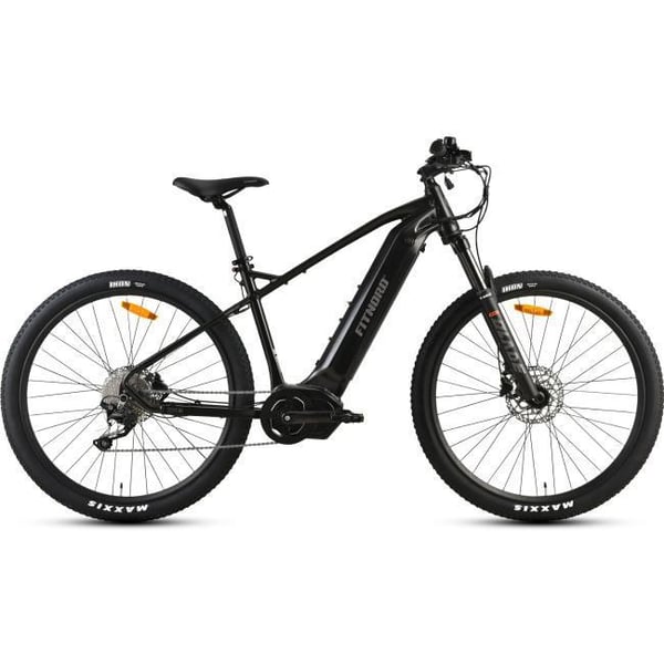 **OUTLET**FitNord Ranger 900 Sähkömaastopyörä 2023, 43cm (882 Wh tehoakku), musta
