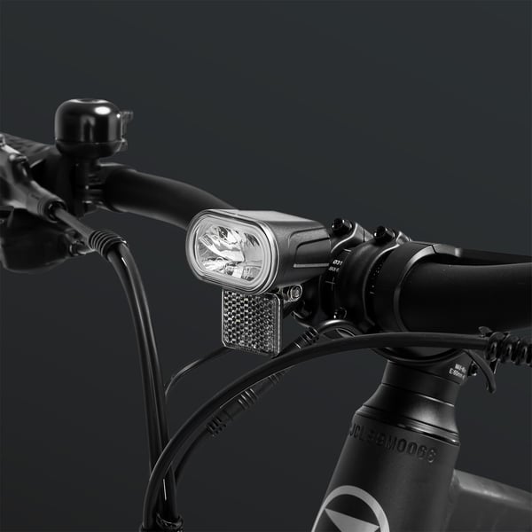 FitNord Ranger 900 Sähkömaastopyörä 2024, musta (856 Wh tehoakku)