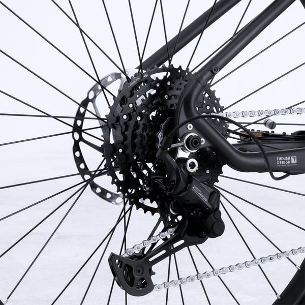 FitNord Ranger 900 G2 Sähkömaastopyörä, musta