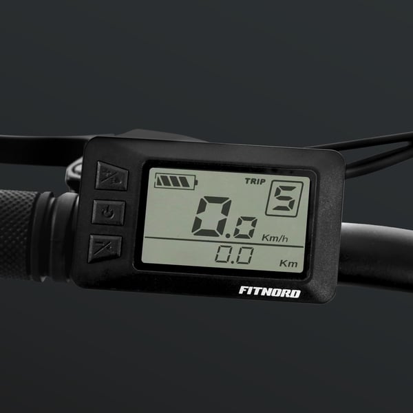 FitNord Ranger 300 Sähkömaastopyörä, musta (720Wh tehoakku)