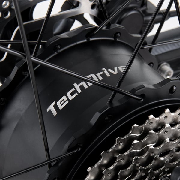 FitNord Rumble 300 Sähköfatbike G2, musta