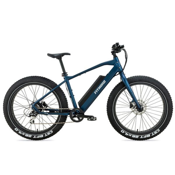 FitNord Rumble 300 Sähköfatbike 2024, sininen (720 Wh tehoakku)