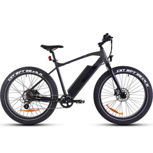 **OUTLET** FitNord Rumble 300 Sähköfatbike (720 Wh tehoakku), runko 48cm, musta, 2023