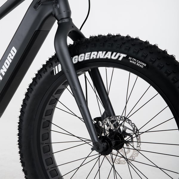 FitNord Rumble 500 Sähköfatbike G2, musta