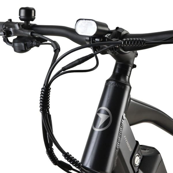 FitNord Rumble 500 Sähköfatbike, musta (720 Wh tehoakku)