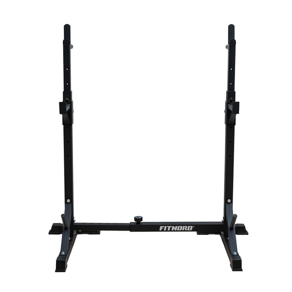 FitNord Leveyssäädettävä penkkipunnerrus- ja kyykkyteline