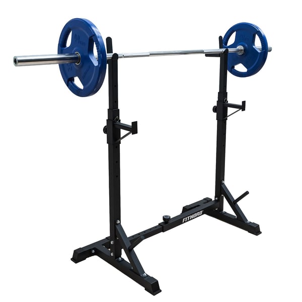 FitNord Leveyssäädettävä penkkipunnerrus- ja kyykkyteline