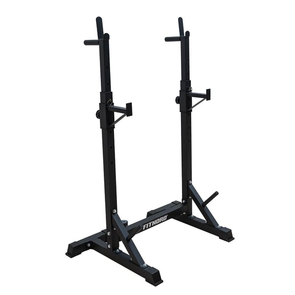 FitNord Leveyssäädettävä penkkipunnerrus- ja kyykkyteline