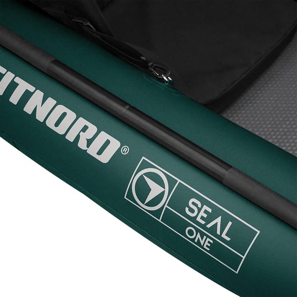 FitNord Seal One ilmatäytteinen kajakki, tummanvihreä  (1-istuttava)