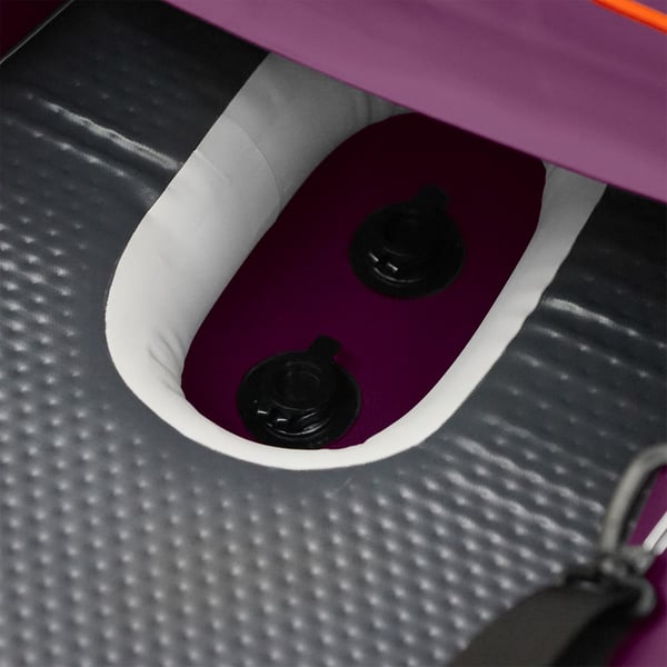 FitNord Seal One ilmatäytteinen kajakki, tumma violetti (1-istuttava)