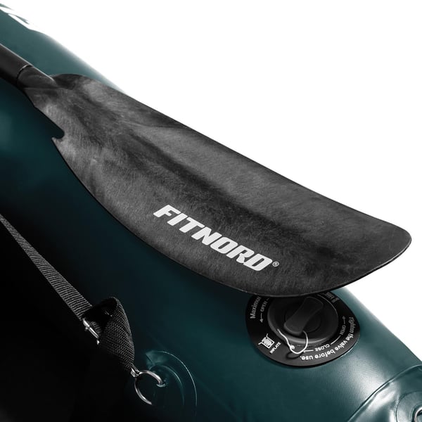 FitNord Seal Two ilmatäytteinen kajakki, tummanvihreä (2-istuttava) G2