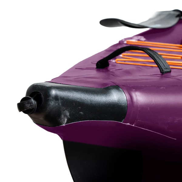 FitNord Seal Two ilmatäytteinen kajakki, tumma violetti (2-istuttava) G2