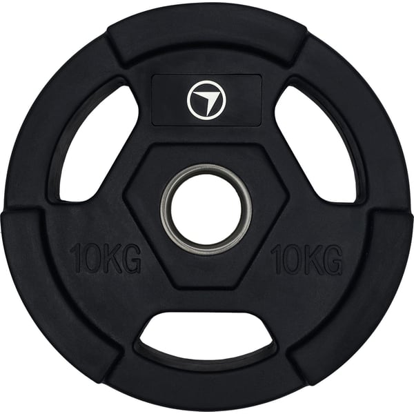 Levypaino 10 kg, FitNord Tri Grip Black