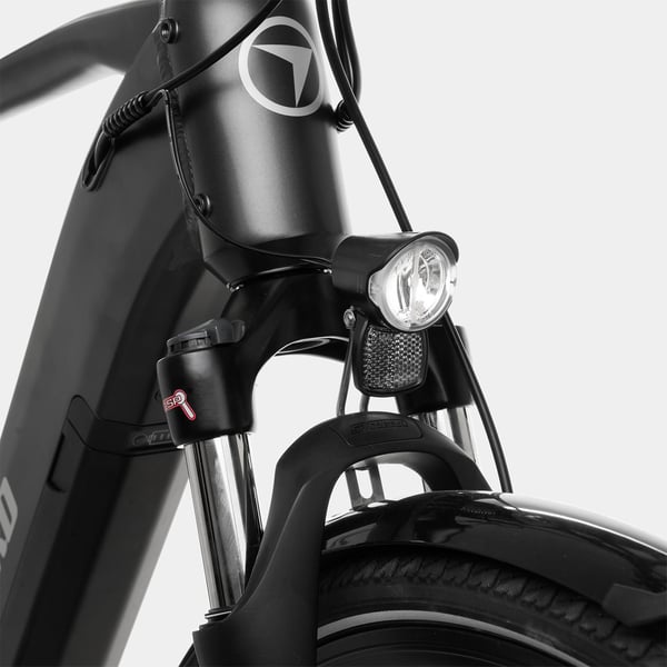 FitNord Venture 300 Sähköpyörä 2024, musta (720Wh tehoakku)