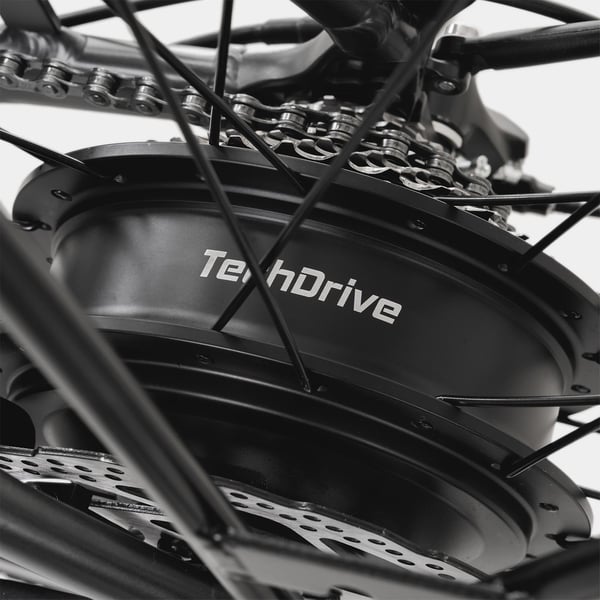 FitNord Venture 300 Sähköpyörä 2024, musta (720Wh tehoakku)