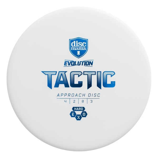 Discmania Hard Exo Tactic Midari Frisbeegolfkiekko, valkoinen