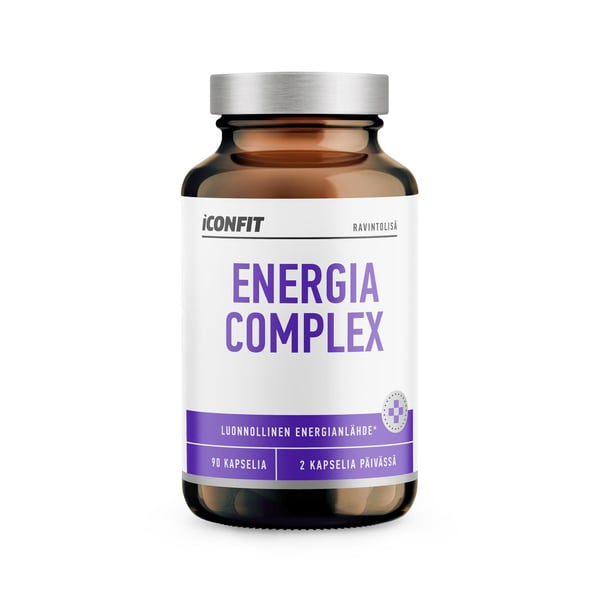 ICONFIT Capsules Energy Complex (90pcs) FIN — Energiakapselit