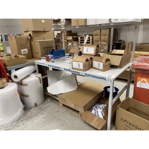 Pakkauspöytä 90 x 180