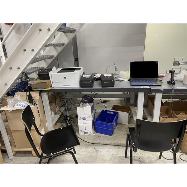 Pakkauspöytä 75 x 150