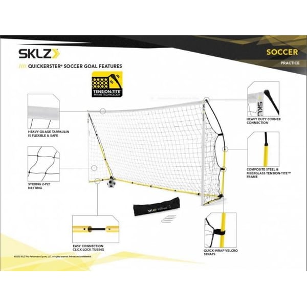 Jalkapallomaali, SKLZ Quickster® Soccer Goal 3,6 x 1,8 m