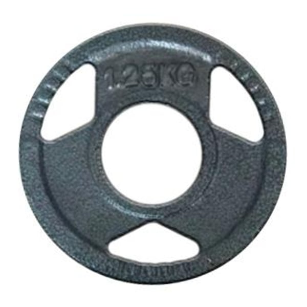 FitNord Valurautainen 30 mm levypaino otekahvoilla 1,25 kg