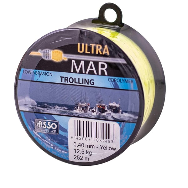 Ultra Mar - Trolling - 040mm   252M  Keltainen