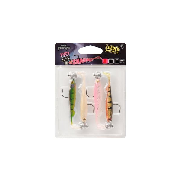 UV Slick Shad Loaded 11cm 10g 3/0 x 4pcs