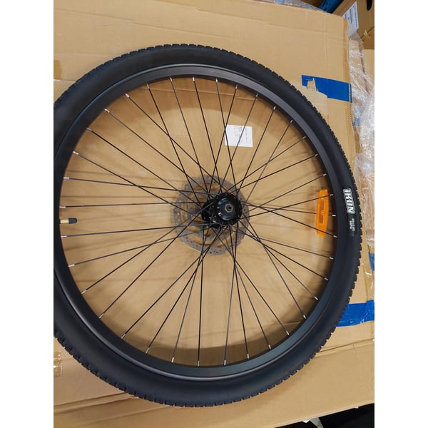 Etupyöräkokonaisuus - 29" Vanne, renkaat, jarrulevy