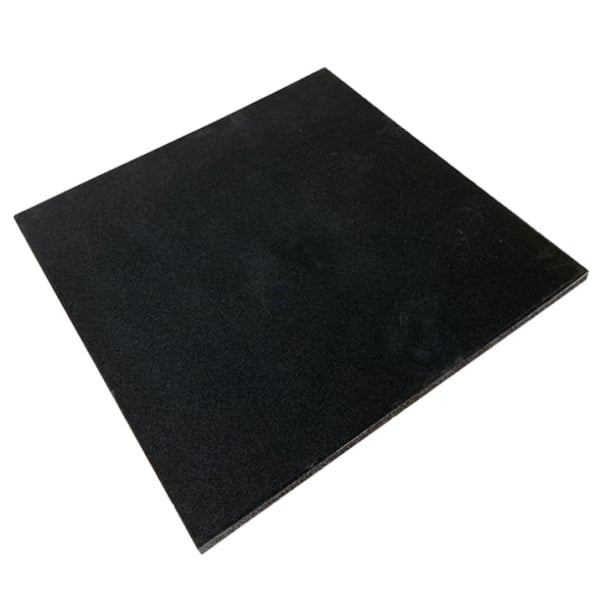 FitNord Kumilaatta 1m x 1m x 30mm, musta