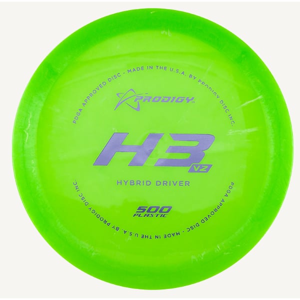 Prodigy Disc H3 V2 500 Pituusdraiveri Frisbeegolfkiekko, vihreä