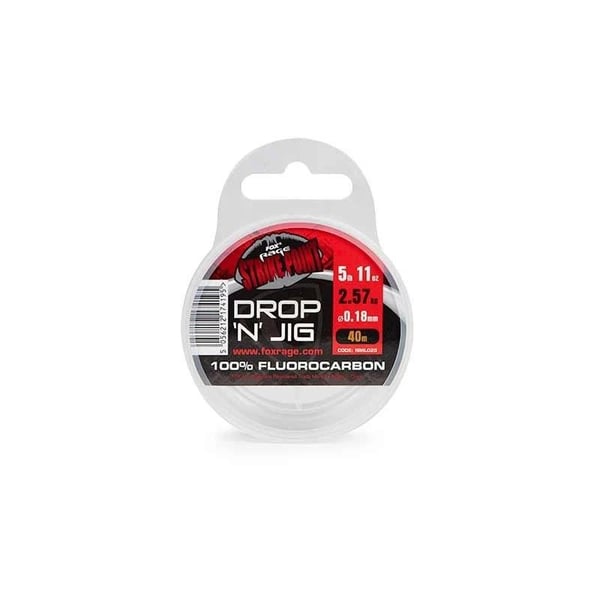 Rage Drop & jig flurocarbon 0.18mm 2.57kg / 5.67lb x 50m