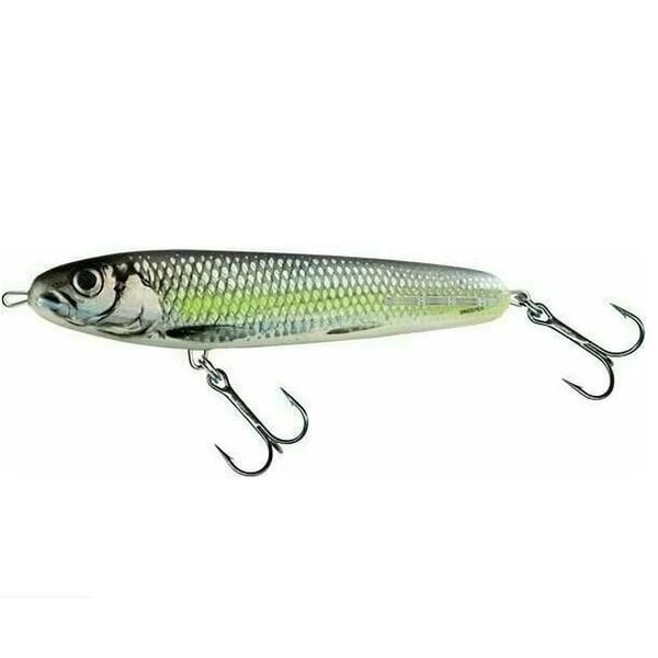 Salmo Sweeper 14F Silver Chartreuse Shad