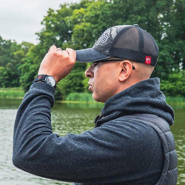 Fox Rage Embroided Camo Trucker cap
