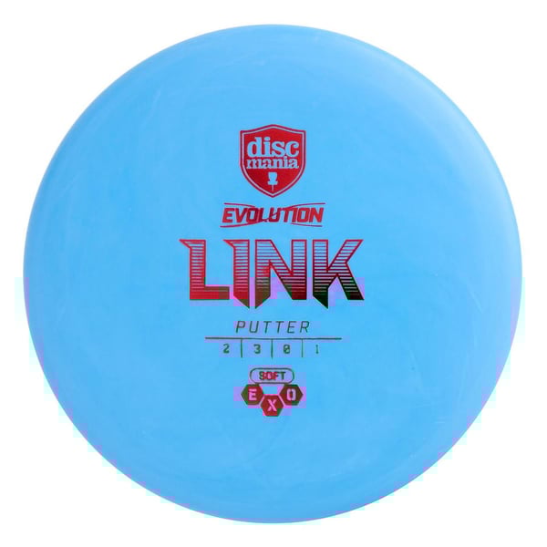 Discmania Soft Exo Link Putteri Frisbeegolfkiekko, Sininen