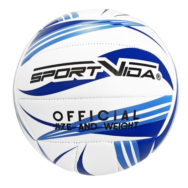 SportVida Lentopallo harrastuskäyttön, koko 5, sininen / valkoinen