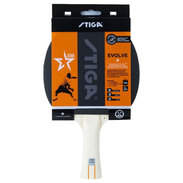 Stiga Evolve 1-star pöytätennismaila