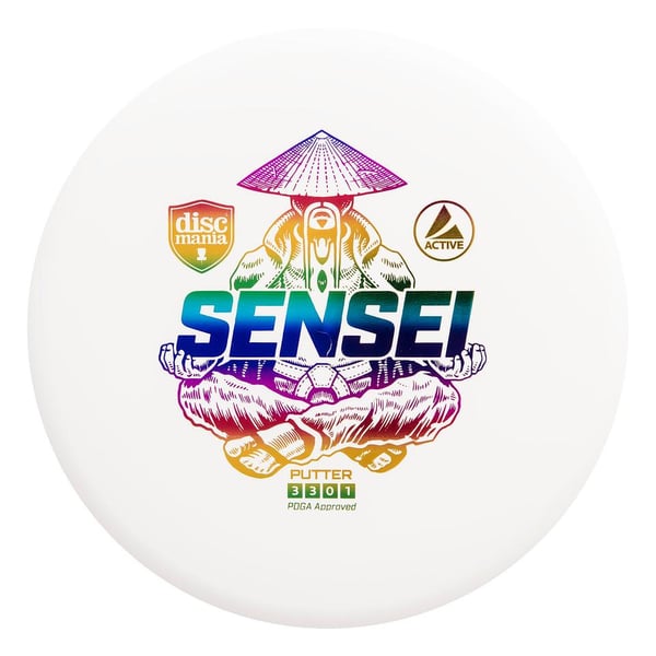 Discmania Active Base Sensei Putteri Frisbeegolfkiekko, valkoinen