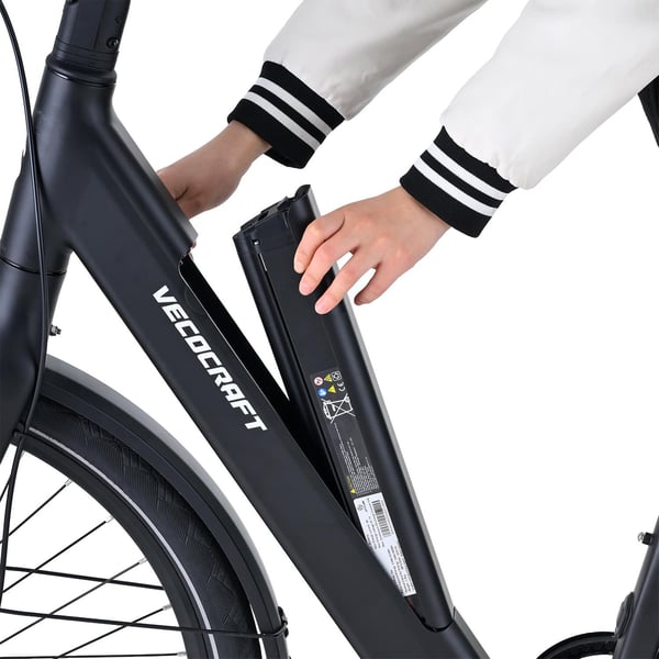 Vecocraft LUNA 2.0 Sähköpyörä 360 Wh, musta