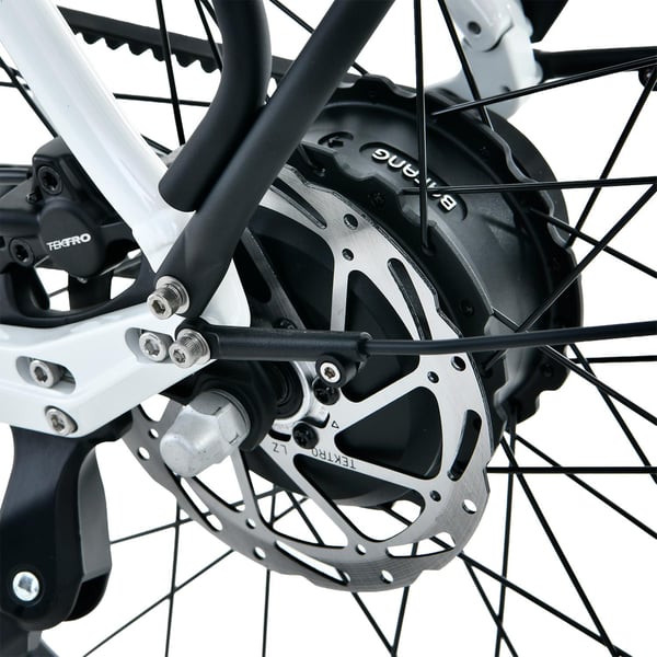 Vecocraft LUNA 2.0 Sähköpyörä 360 Wh, valkoinen