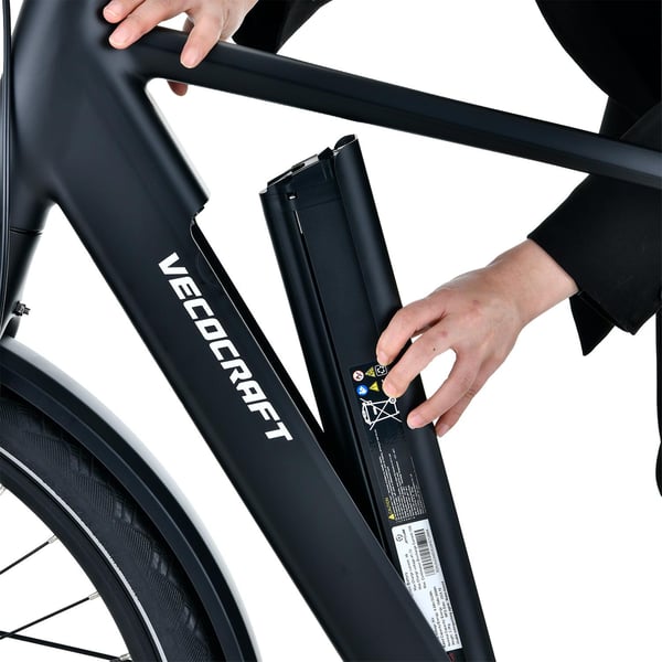 Vecocraft SOL 2.0 Sähköpyörä 360 Wh, musta