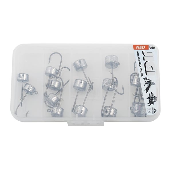 VEKA NED Ahven Jigipäälajitelma, 7-15 g / 15 kpl