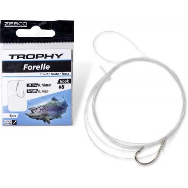 Zebco Trophy Trout hook-to-nylon
