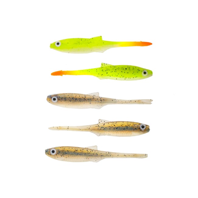 VEKA V-Shad vertikaalijigi - 5 kpl - 8 cm - 3-8 — Veka