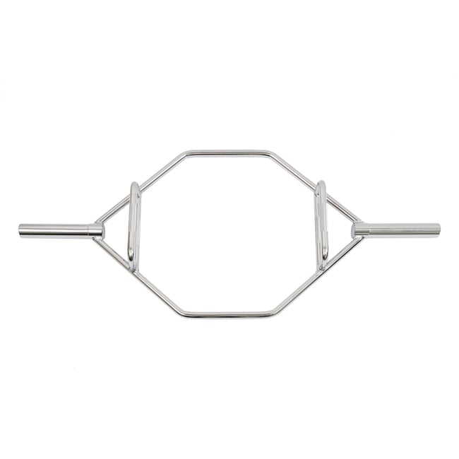 FitNord Hex Bar Maastavetotanko, hopea — FitNord